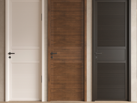 Modern Room Door Bedroom Door Shutter Door