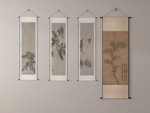 New Chinese Hanging Painting scroll painting ink painting