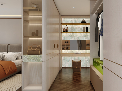 Modern Cloakroom