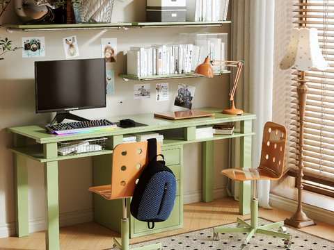 Middle Style Desk Desk