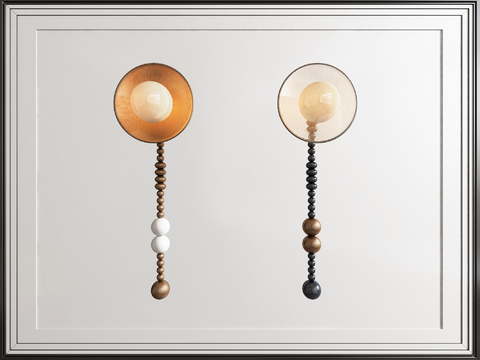 Middle style wall lamp