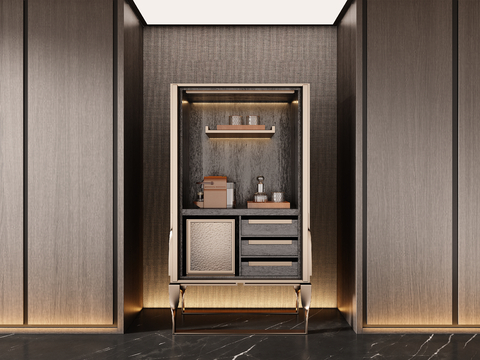 Affordable Luxury Style Wine Cabinet