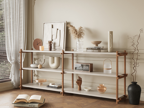 Modern Decorative Rack Storage Rack