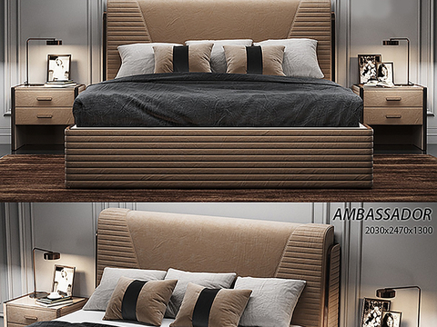 Affordable Luxury Style Double Bed