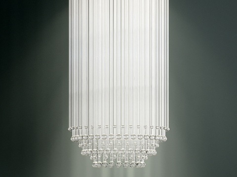 Modern crystal chandelier