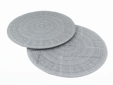 Modern Carpet Round Blanket