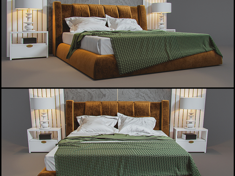 Affordable Luxury Style Double Bed