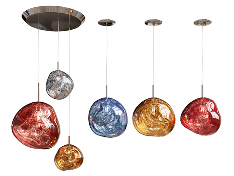 tomdixon lava lamp color chandelier