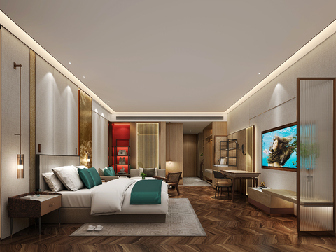 New Chinese Hotel Rooms