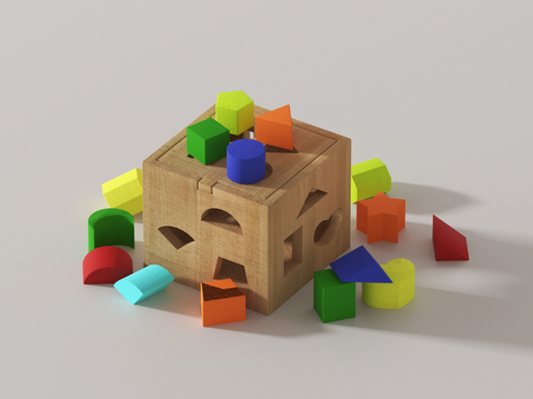 Modern Building Blocks Children's Toys