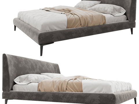 Partisan double bed