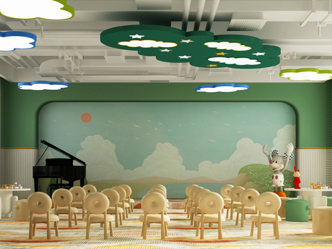 Modern Kindergarten Nursery