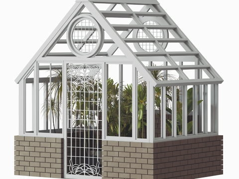 European-style Greenhouse Planting Sunshine Room