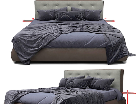 Simple Double Bed