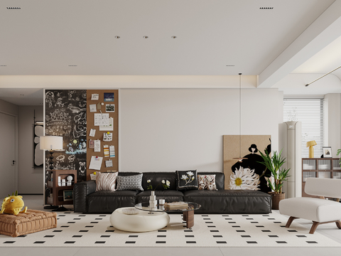 Middle Style Living Room