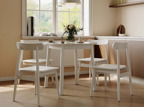 Nordic Round Dining Table and Chair