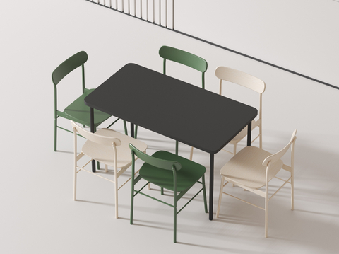 Modern Dining Table and Chair