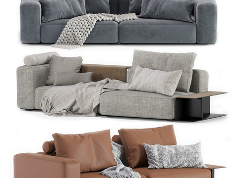 Modern double sofa