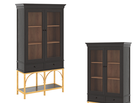 Nordic Bookcase High Cabinet