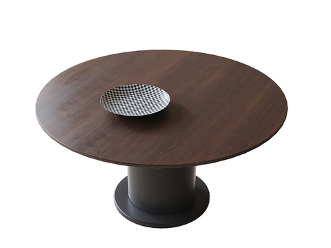 Modern round dining table