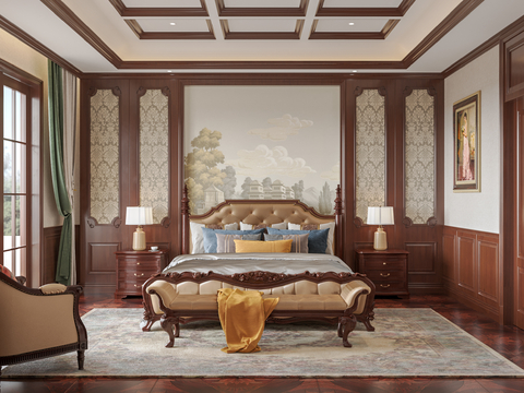 American Master Bedroom