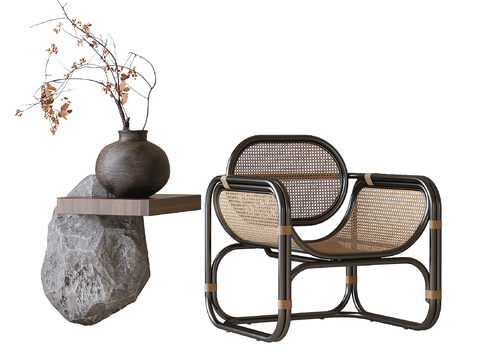 Quiet Rattan Chair Outdoor Chair