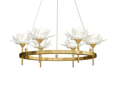 Affordable Luxury Style Chandelier Flower Chandelier