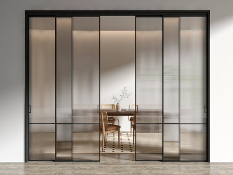 Changhong glass door sliding door sliding door