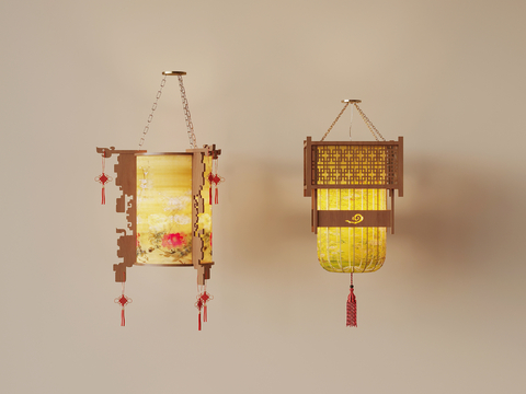 New Chinese Decorative Light Antique Lantern