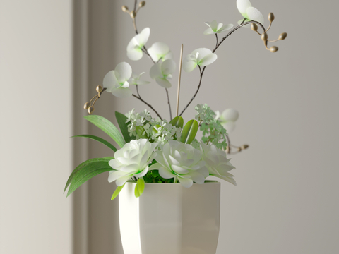 Vase flower floral arrangement