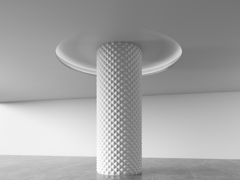 Modern special-shaped column decorative column modeling column