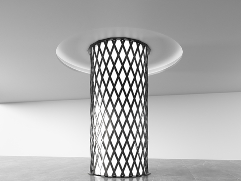 Modern special-shaped column decorative column modeling column