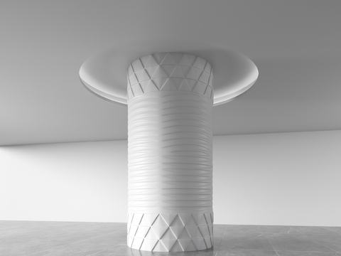 Special-shaped column, decorative column, modeling column