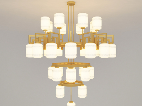 New Chinese Chandelier Lobby Chandelier