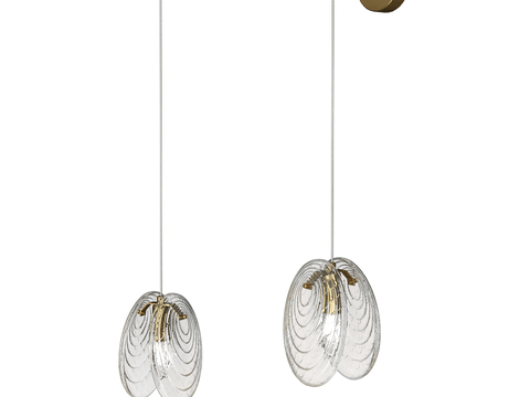 Stilfort glass chandelier