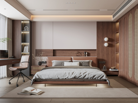 Middle Style Master Bedroom