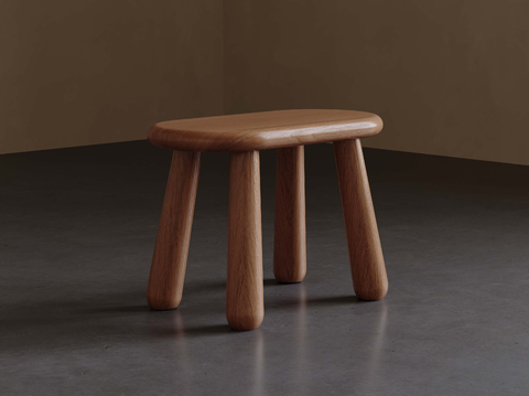 Quiet wind stool