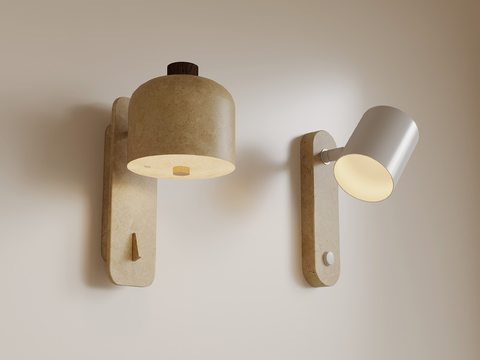 Silent wall lamp