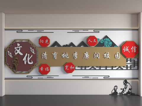 New Chinese Culture Wall