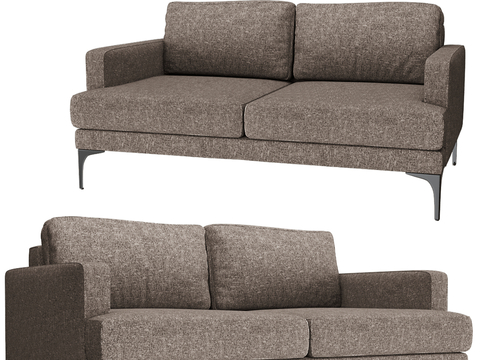 Partisan double sofa soft sofa