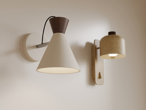 Silent wall lamp creative wall lamp