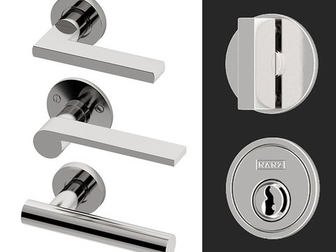 Modern door handle handle door lock