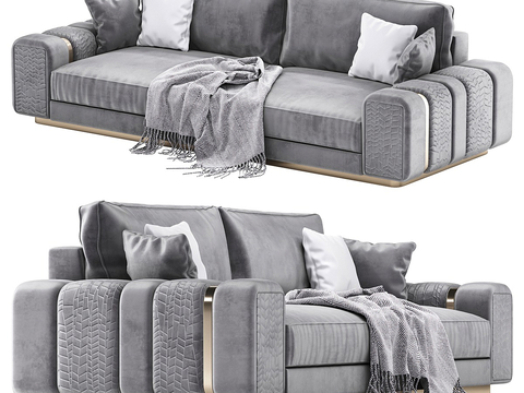 Modern double sofa