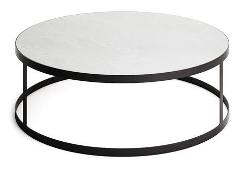 Simple round coffee table