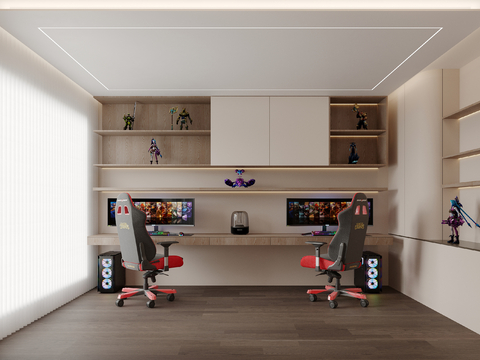 Modern E-sports Room Study