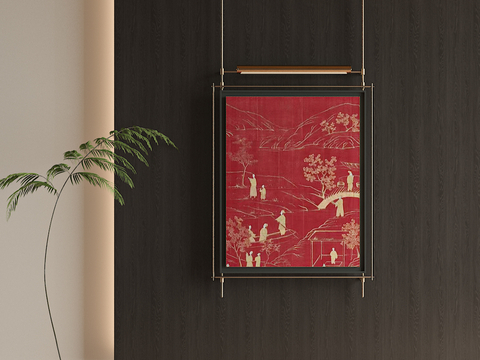 Neo-Chinese Style Decorative Painting Art Painting Hanging Painting