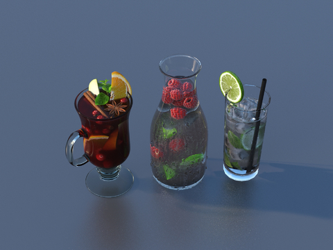 Juice Drink Glass