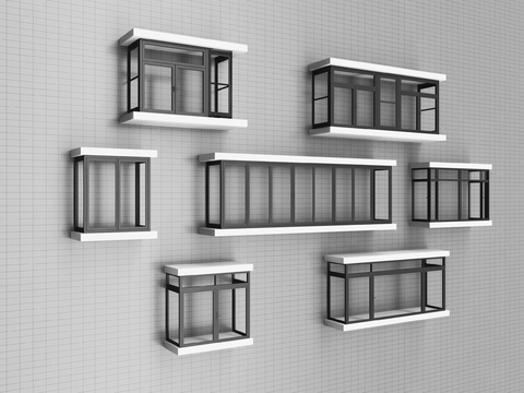 modern windows bay window casement window sliding window balcony window