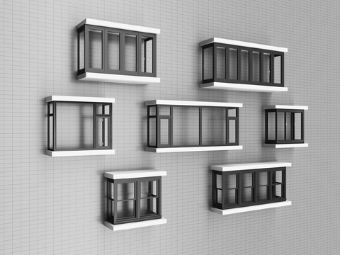 modern windows bay window casement window sliding window balcony window