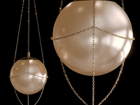 Affordable Luxury Style Ball Chandelier